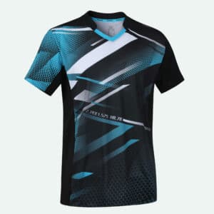 PONGORI Herren Tischtennis T-Shirt TTP560 schwarz/blau