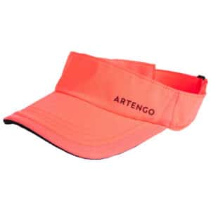 ARTENGO Tennis-Visier TV 100 Gr. 56 rosa/schwarz