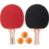 PONGORI Tischtennis-Set Free PPR 130 mit 2 Schlägern und 3 Bällen