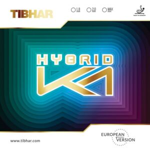 TIBHAR Tischtennisbelag Hybrid K1 Euro