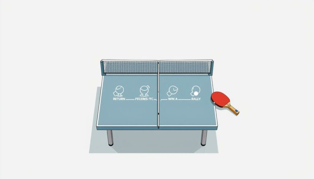 wann erzielt man beim tischtennis punkte