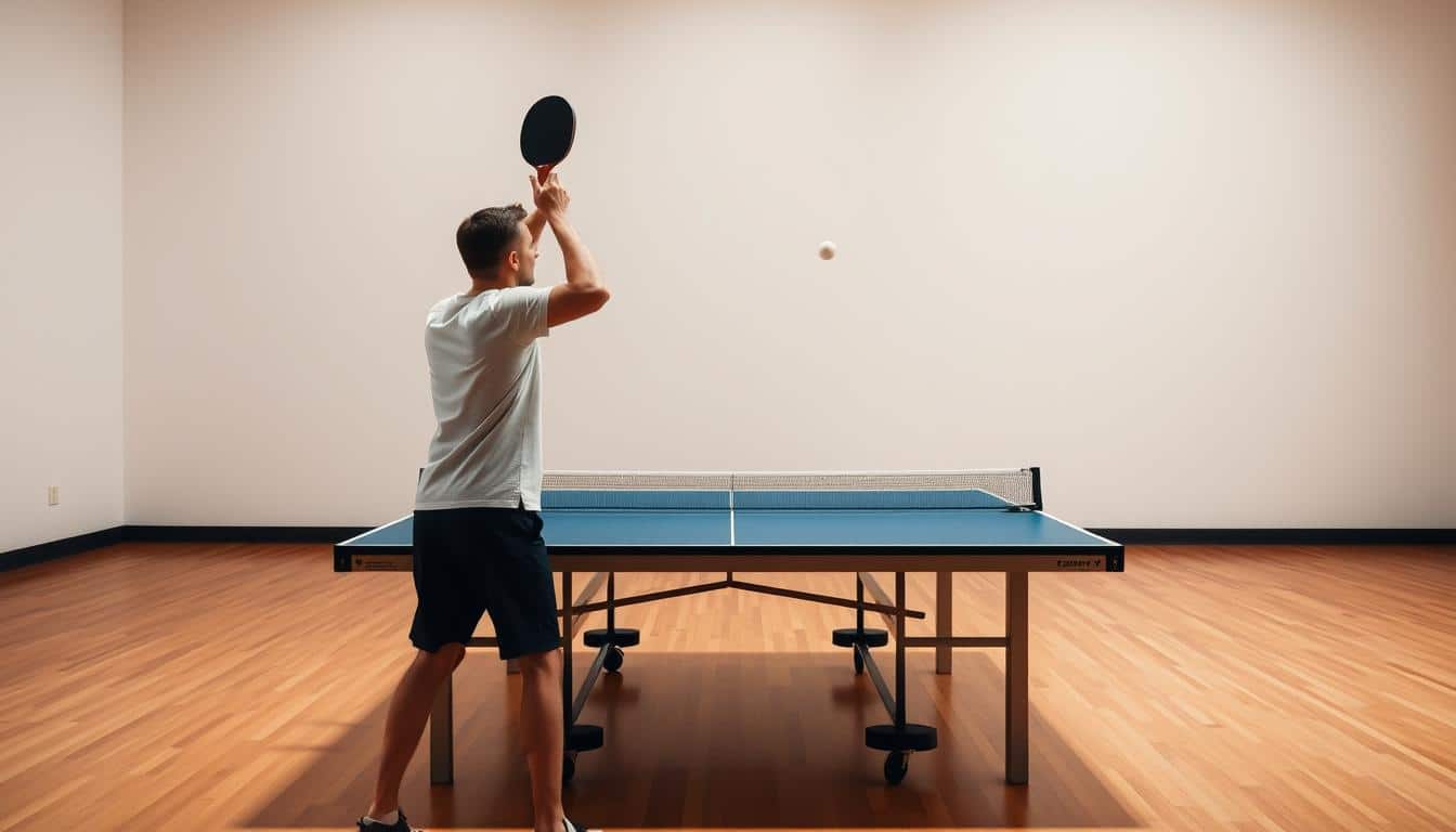 wie macht man einen tischtennis aufschlag
